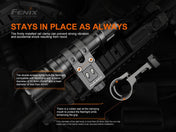 Fenix ALG - 15 Tactical Rail Mount, Tactical Mount, Fenix Store, at Festive Water Paddlesports