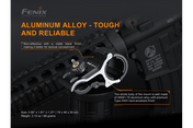 Fenix ALG - 18 Flashlight Barrel Mount, Tactical Mount, Fenix Store, at Festive Water Paddlesports