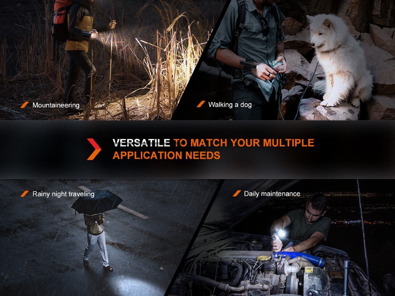 Fenix ALW - 01 Wrist Flashlight Holster, Flashlight Holster, Fenix Store, at Festive Water Paddlesports