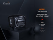 Fenix ALW - 01 Wrist Flashlight Holster, Flashlight Holster, Fenix Store, at Festive Water Paddlesports