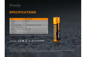 Fenix ARB - L18 - 3000P Rechargeable Li - ion Battery, Battery, Fenix Store, at Festive Water Paddlesports