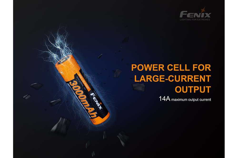 Fenix ARB - L18 - 3000P Rechargeable Li - ion Battery, Battery, Fenix Store, at Festive Water Paddlesports