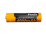 Fenix ARB - L18 - 4000U High - Capacity USB Rechargeable 18650 Battery - 4000mAh, Battery, Fenix Store, at Festive Water Paddlesports