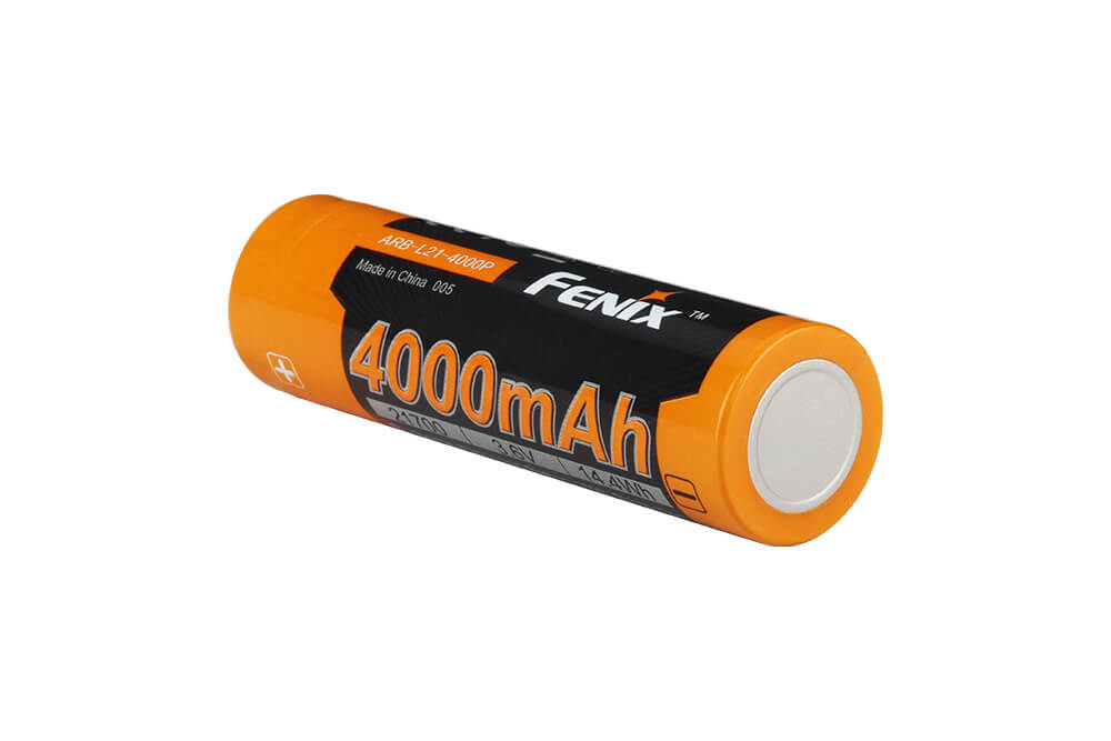 Fenix ARB - L21 - 4000P Rechargeable 21700 Battery, Battery, Fenix Store, at Festive Water Paddlesports