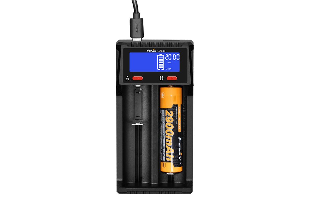 Fenix ARE - D2 Dual Channel Smart Battery Charger, Battery Charger, Fenix Store, at Festive Water Paddlesports