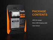 Fenix ARE - D2 Dual Channel Smart Battery Charger, Battery Charger, Fenix Store, at Festive Water Paddlesports