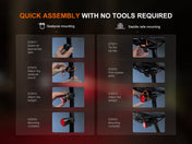 Fenix BC06R Smart - Brake Bicycle Taillight, Bike Light, Fenix Store, at Festive Water Paddlesports