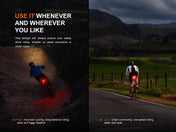 Fenix BC06R Smart - Brake Bicycle Taillight, Bike Light, Fenix Store, at Festive Water Paddlesports