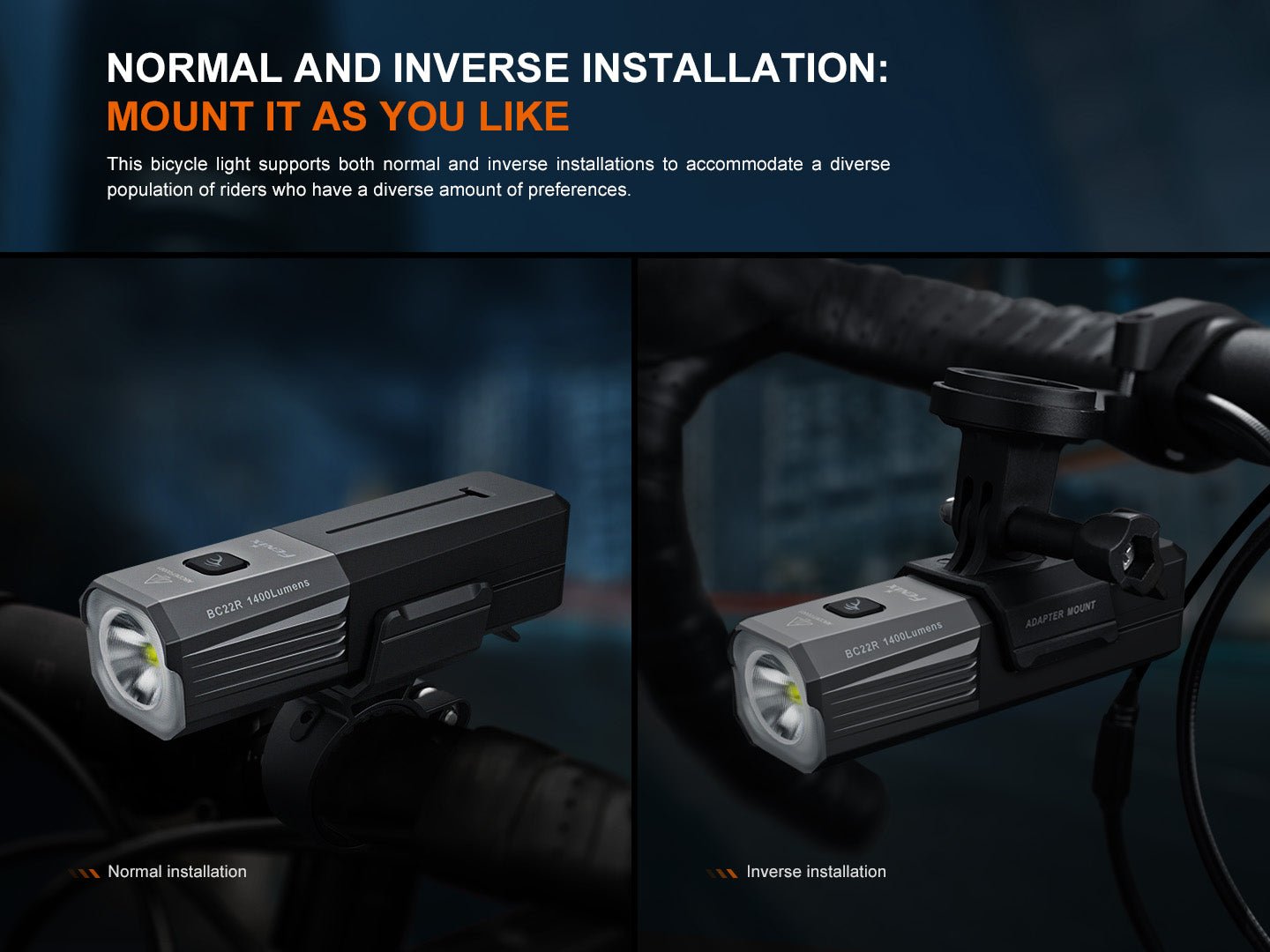 Fenix BC22R High - Performance Road Bike Light, Bike Light, Fenix Store, at Festive Water Paddlesports