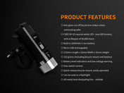 Fenix BC25R LED Bike Light, Bike Light, Fenix Store, at Festive Water Paddlesports