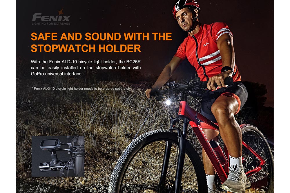 Fenix BC26R LED Bike Light, Bike Light, Fenix Store, at Festive Water Paddlesports