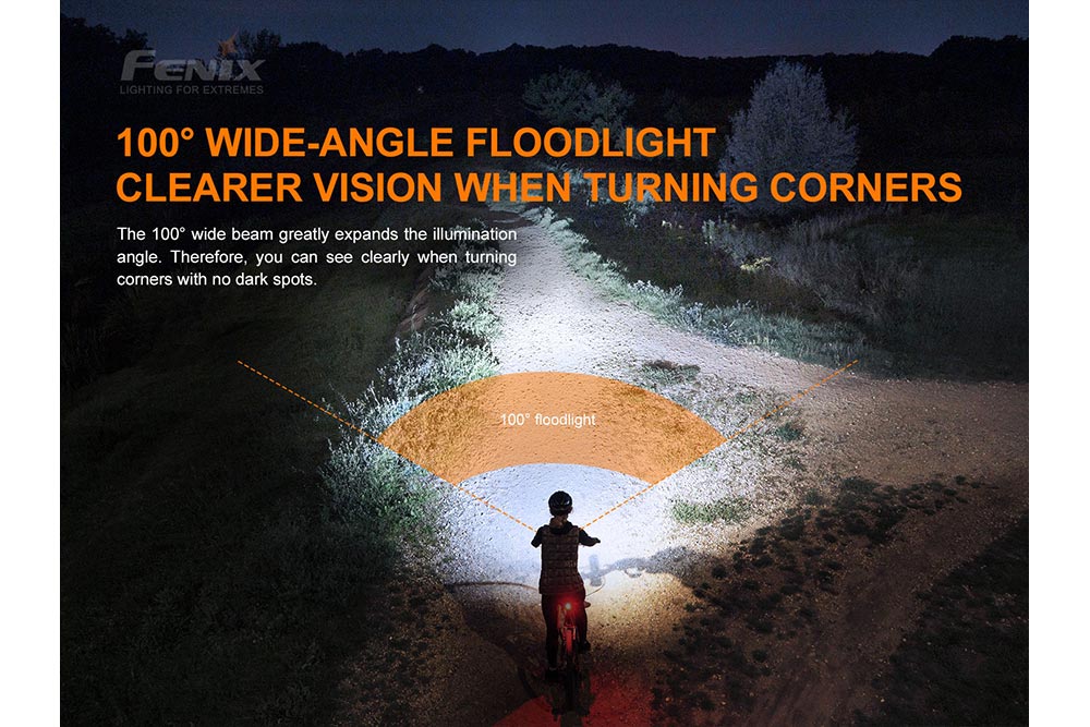 Fenix BC26R LED Bike Light, Bike Light, Fenix Store, at Festive Water Paddlesports