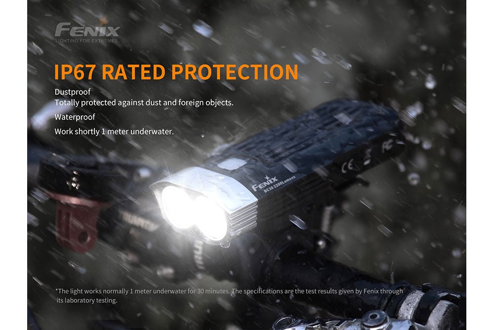 Fenix BC30 V2 LED Bike Light, Bike Light, Fenix Store, at Festive Water Paddlesports