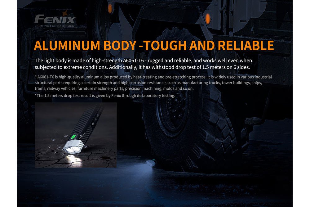 Fenix BC30 V2 LED Bike Light, Bike Light, Fenix Store, at Festive Water Paddlesports