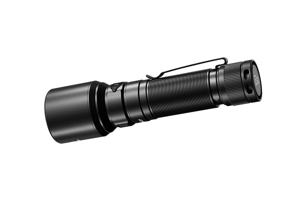 Fenix C7 High - performance Rechargeable LED Flashlight - 3000 Lumens, Work Flashlight, Fenix Store, Black at Festive Water Paddlesports
