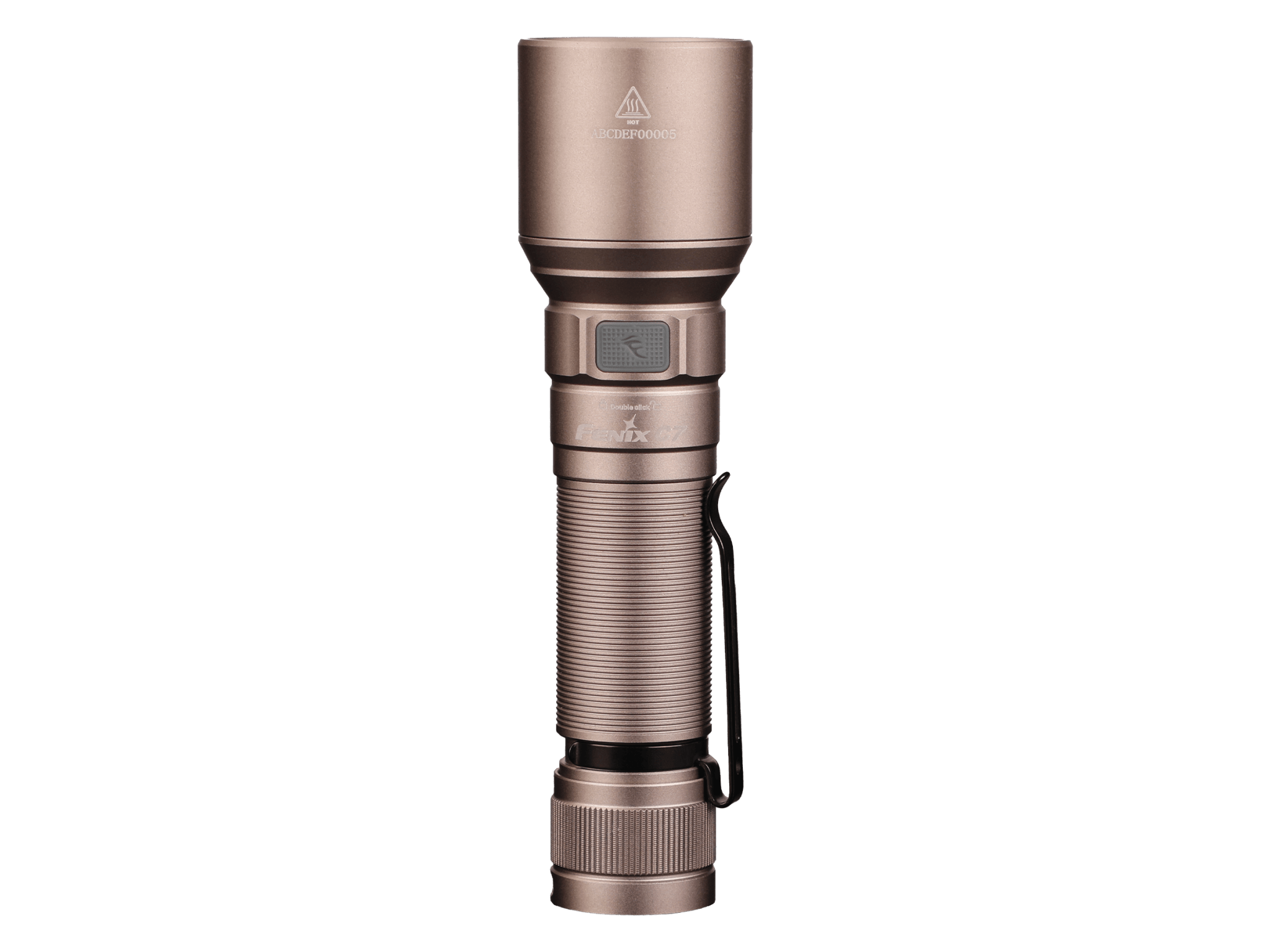 Fenix C7 High - performance Rechargeable LED Flashlight - 3000 Lumens, Work Flashlight, Fenix Store, Titanium Gray at Festive Water Paddlesports