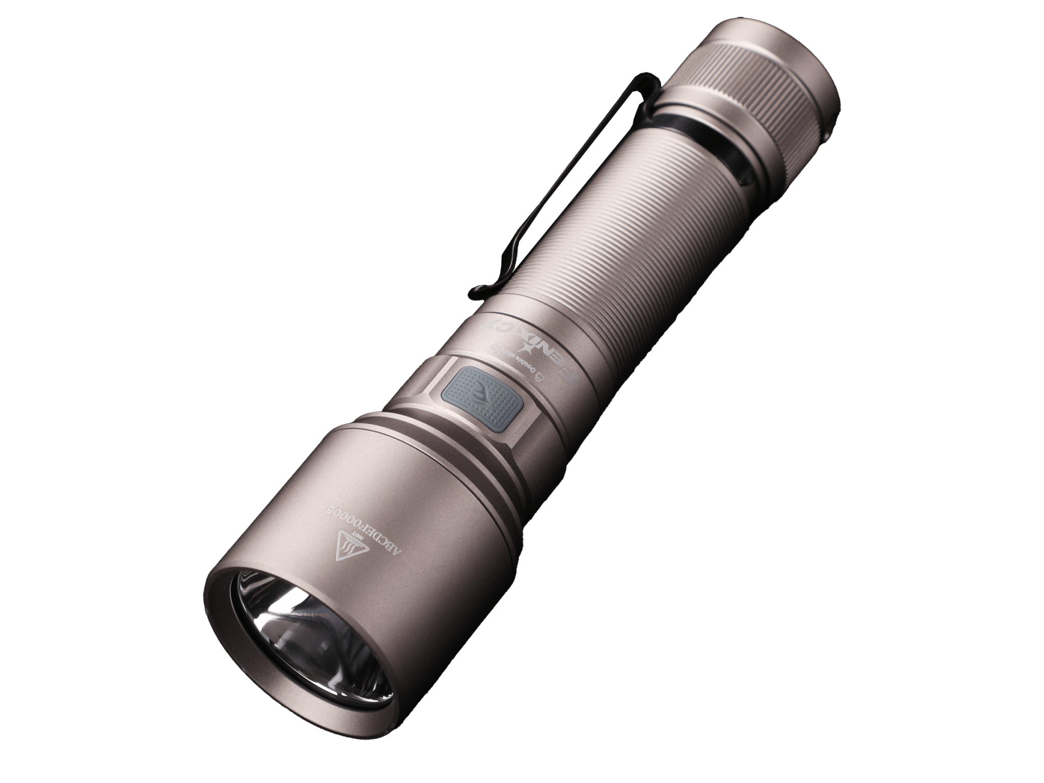 Fenix C7 High - performance Rechargeable LED Flashlight - 3000 Lumens, Work Flashlight, Fenix Store, Titanium Gray at Festive Water Paddlesports