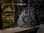 Fenix CP50R Road Hazard Camping Lantern, Lantern, Fenix Store, at Festive Water Paddlesports