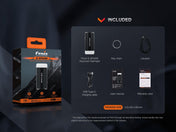 Fenix E - SPARK Ultra - Thin Powerbank LED Flashlight, Keychain Flashlight, Fenix Store, at Festive Water Paddlesports