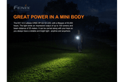 Fenix E01 V2.0 AAA LED Flashlight, Keychain Flashlight, Fenix Store, Black at Festive Water Paddlesports