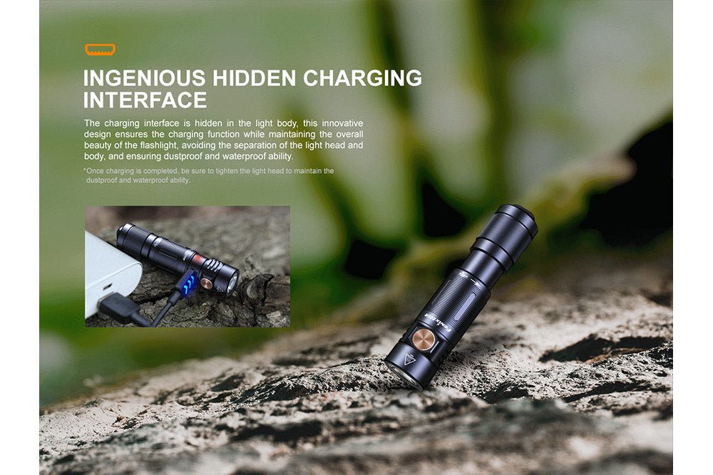 Fenix E05R Mini Keychain LED Flashlight - 400 Lumens, Keychain Flashlight, Fenix Store, Black at Festive Water Paddlesports