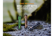Fenix E05R Mini Keychain LED Flashlight - 400 Lumens, Keychain Flashlight, Fenix Store, Black at Festive Water Paddlesports