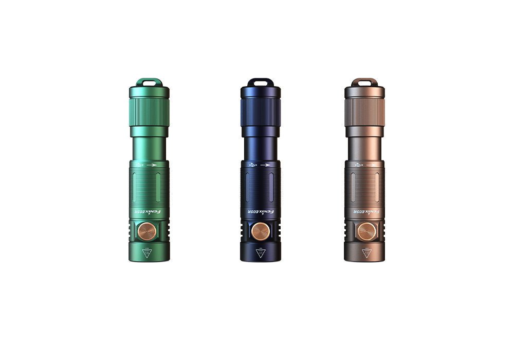 Fenix E05R Mini Keychain LED Flashlight - 400 Lumens, Keychain Flashlight, Fenix Store, Black at Festive Water Paddlesports