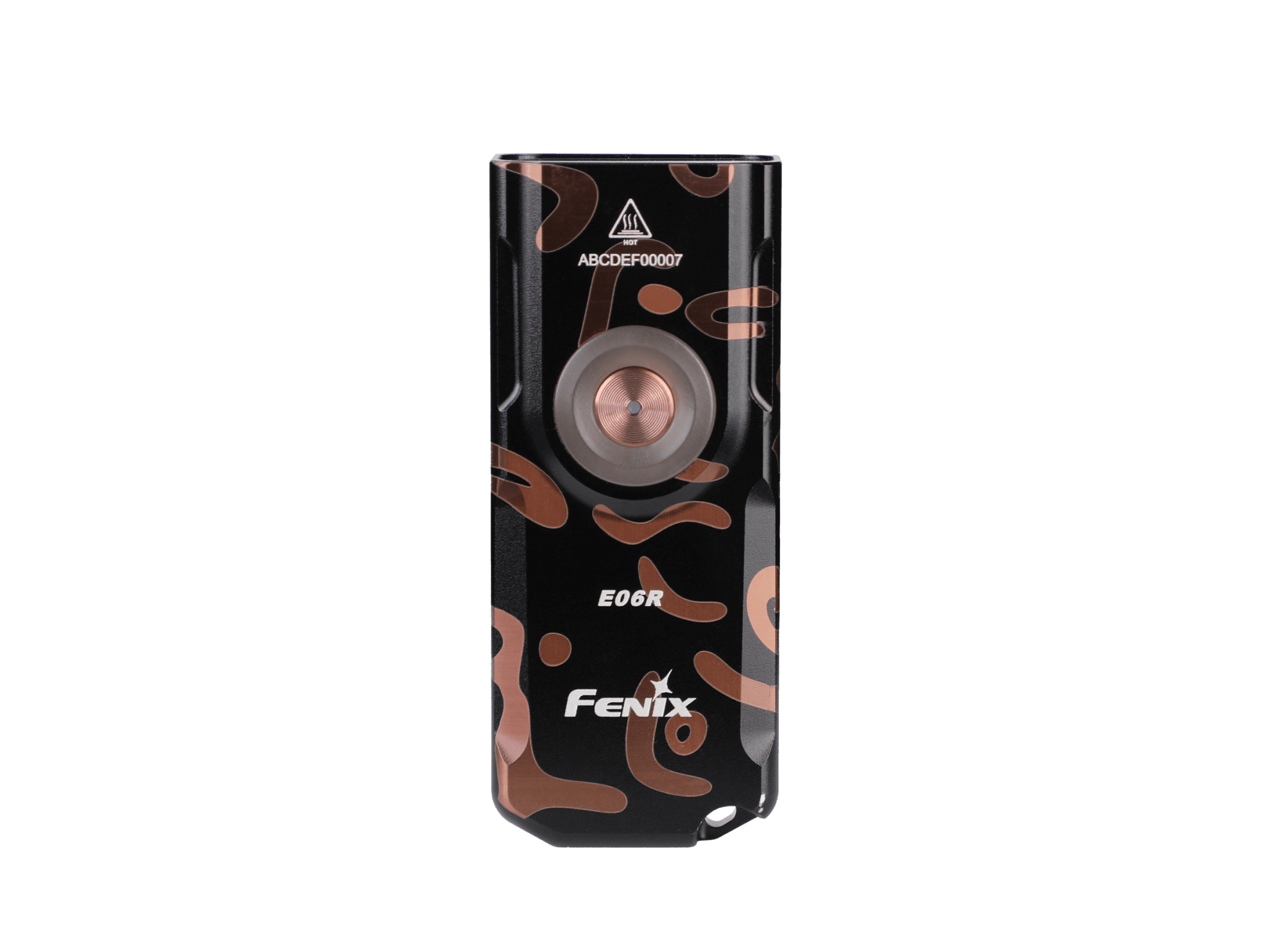 Fenix E06R Keychain Light with White, UV, and Red Laser Lights, Keychain Flashlight, Fenix Store, Graffiti at Festive Water Paddlesports