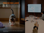 Fenix E06R Keychain Light with White, UV, and Red Laser Lights, Keychain Flashlight, Fenix Store, Turquoise at Festive Water Paddlesports