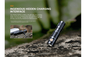 Fenix E09R Rechargeable High - Output Flashlight - 600 Lumens, Keychain Flashlight, Fenix Store, at Festive Water Paddlesports