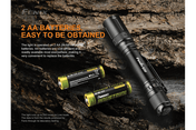 Fenix E20 V2.0 EDC Flashlight - 350 Lumens, EDC Flashlight, Fenix Store, at Festive Water Paddlesports
