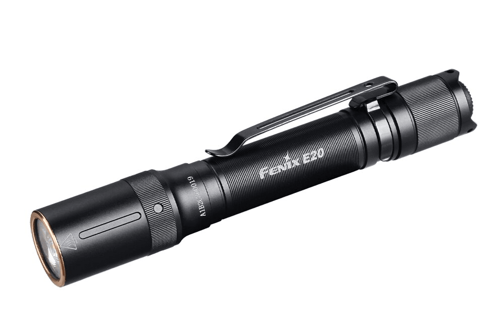 Fenix E20 V2.0 EDC Flashlight - 350 Lumens, EDC Flashlight, Fenix Store, at Festive Water Paddlesports