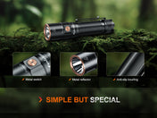 Fenix E28R V2 Rechargeable EDC Flashlight, EDC Flashlight, Fenix Store, at Festive Water Paddlesports