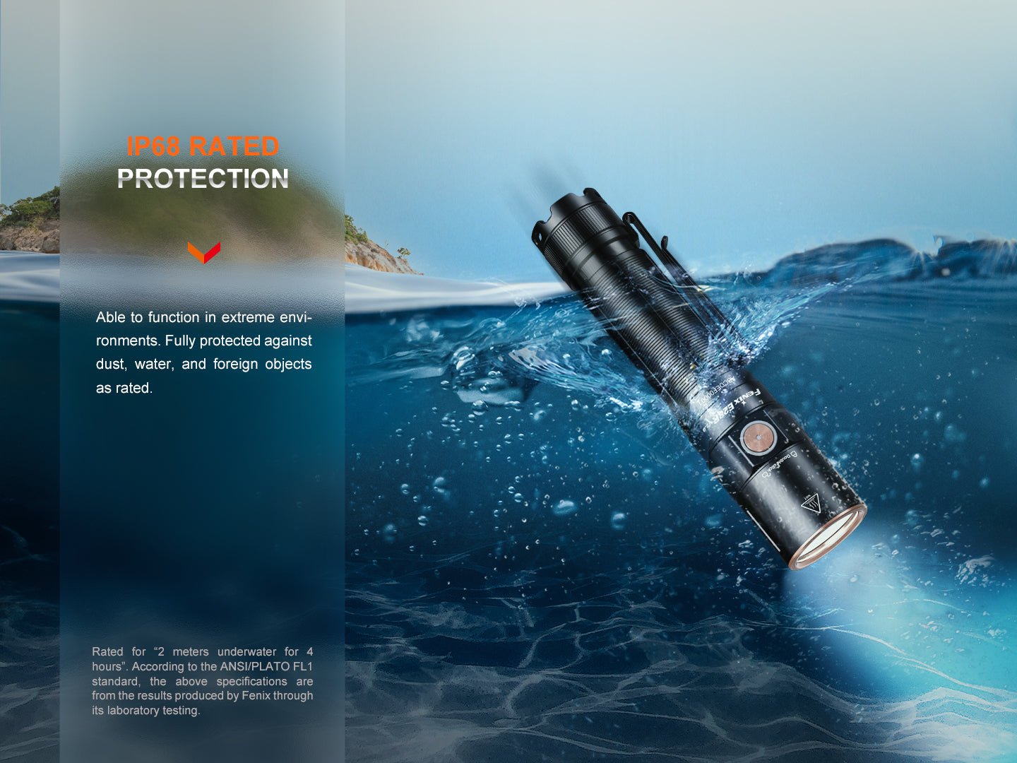 Fenix E28R V2 Rechargeable EDC Flashlight, EDC Flashlight, Fenix Store, at Festive Water Paddlesports