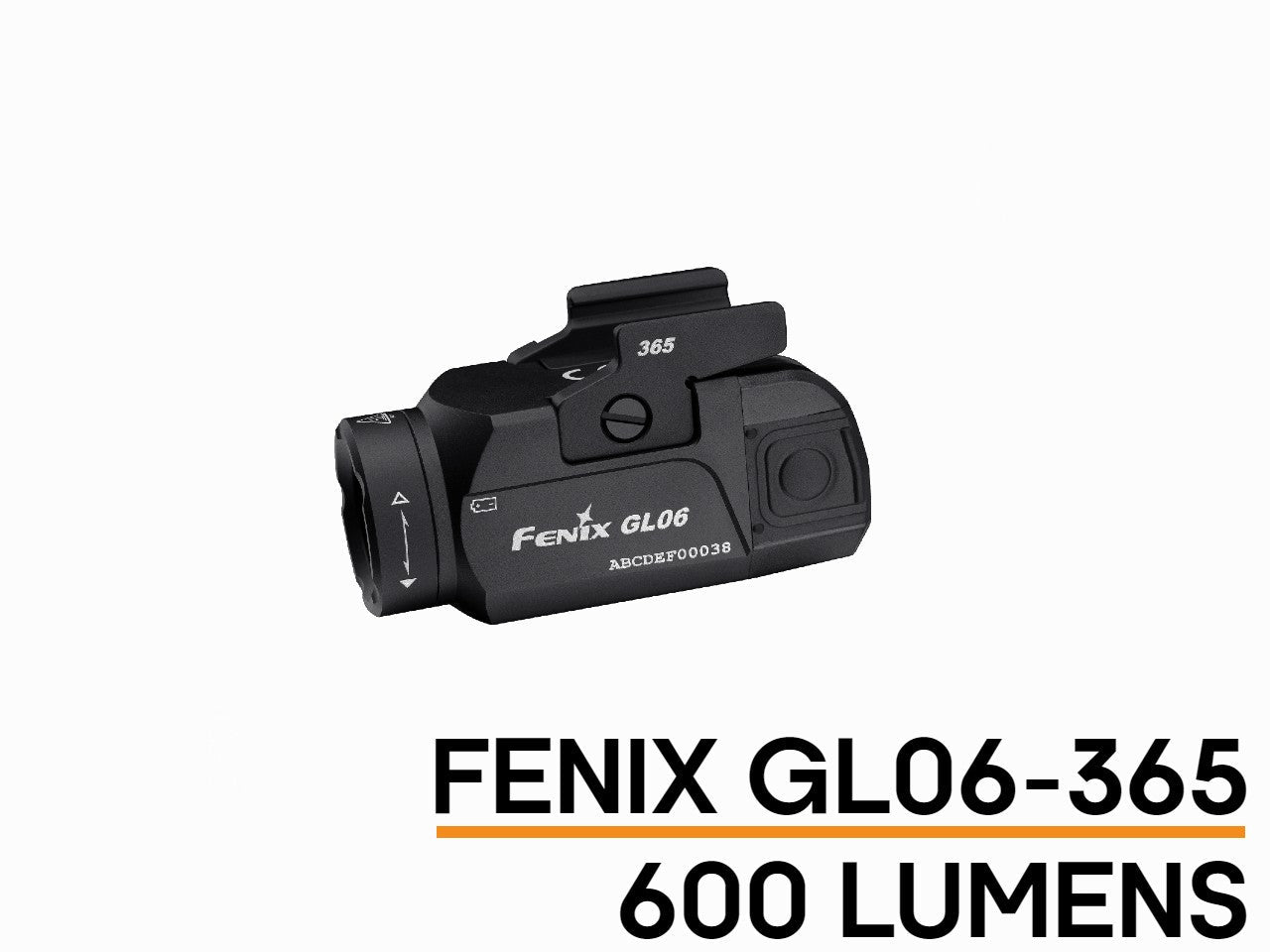 Fenix GL06 Pocket Pistol Tactical LED Light - 600 Lumens, Pistol Light, Fenix Store, SIG SAUER P365/P365XL (GL06 - 365) at Festive Water Paddlesports