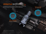 Fenix GL19R V2 Modular Switch Mounted Light, Tactical Flashlight, Fenix Store, at Festive Water Paddlesports