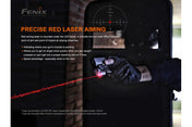 Fenix GL22 Tactical LED Light with Red Laser, Pistol Light, Fenix Store, at Festive Water Paddlesports