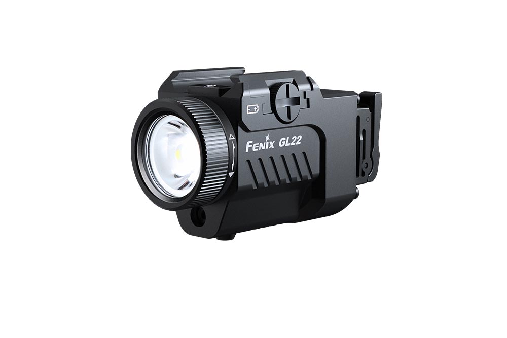 Fenix GL22 Tactical LED Light with Red Laser, Pistol Light, Fenix Store, at Festive Water Paddlesports