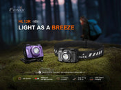 Fenix HL12R V2 Ultralight Outdoor Rechargeable Headlamp, Headlamp, Fenix Store, Gun Grey at Festive Water Paddlesports