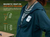 Fenix HL17R Multicolor 2 - in - 1 Headlamp, Headlamp, Fenix Store, Black at Festive Water Paddlesports