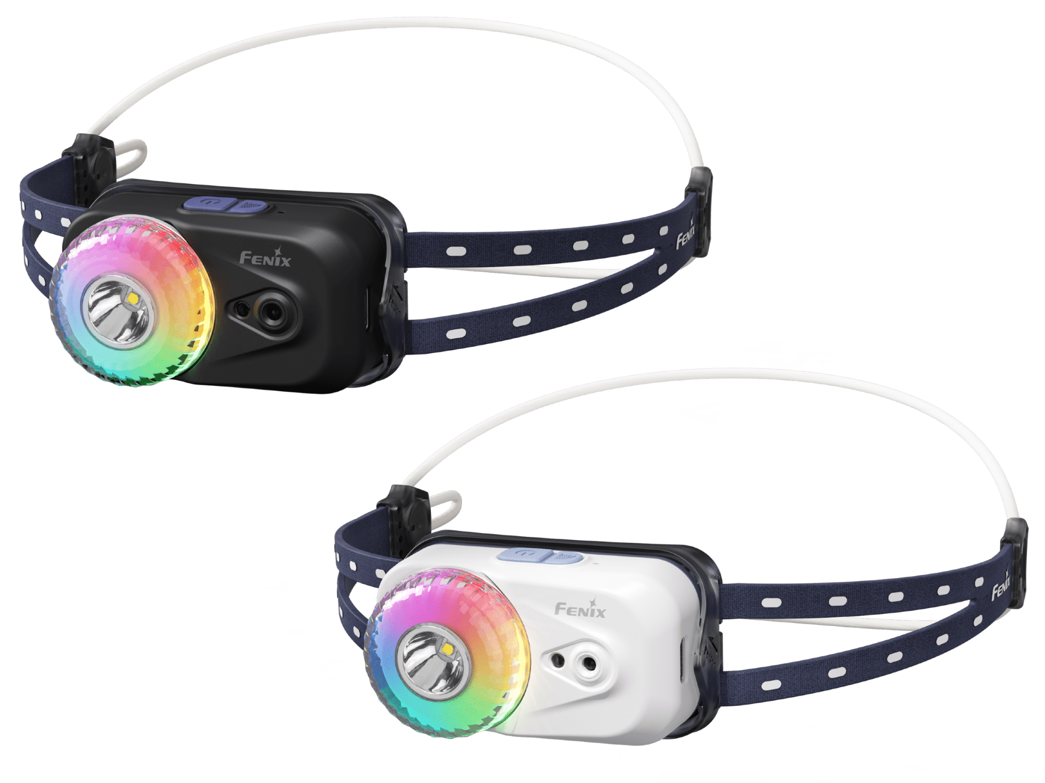 Fenix HL17R Multicolor 2 - in - 1 Headlamp, Headlamp, Fenix Store, Black at Festive Water Paddlesports