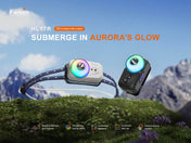 Fenix HL17R Multicolor 2 - in - 1 Headlamp, Headlamp, Fenix Store, Black at Festive Water Paddlesports