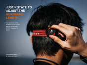 Fenix HL18R - T V2 Lightweight Trail Running Headlamp, Headlamp, Fenix Store, Polar Night Black at Festive Water Paddlesports