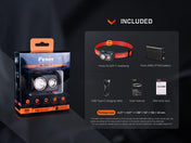 Fenix HL32R - T Trail Running LED Headlamp - 800 Lumens, Headlamp, Fenix Store, Black at Festive Water Paddlesports