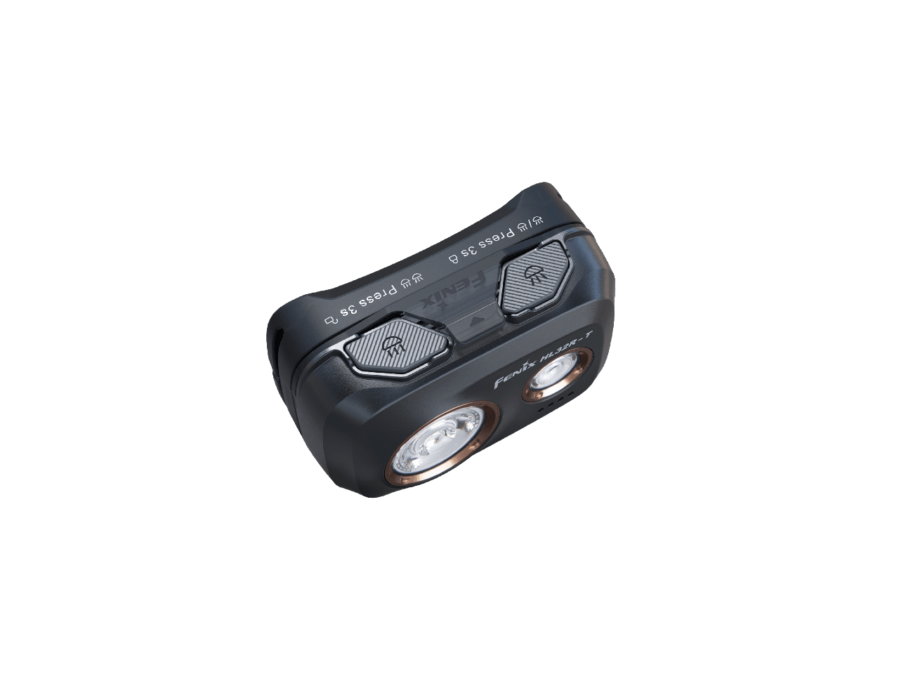 Fenix HL32R - T Trail Running LED Headlamp - 800 Lumens, Headlamp, Fenix Store, Black at Festive Water Paddlesports