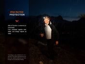 Fenix HL32R - T Trail Running LED Headlamp - 800 Lumens, Headlamp, Fenix Store, Black at Festive Water Paddlesports
