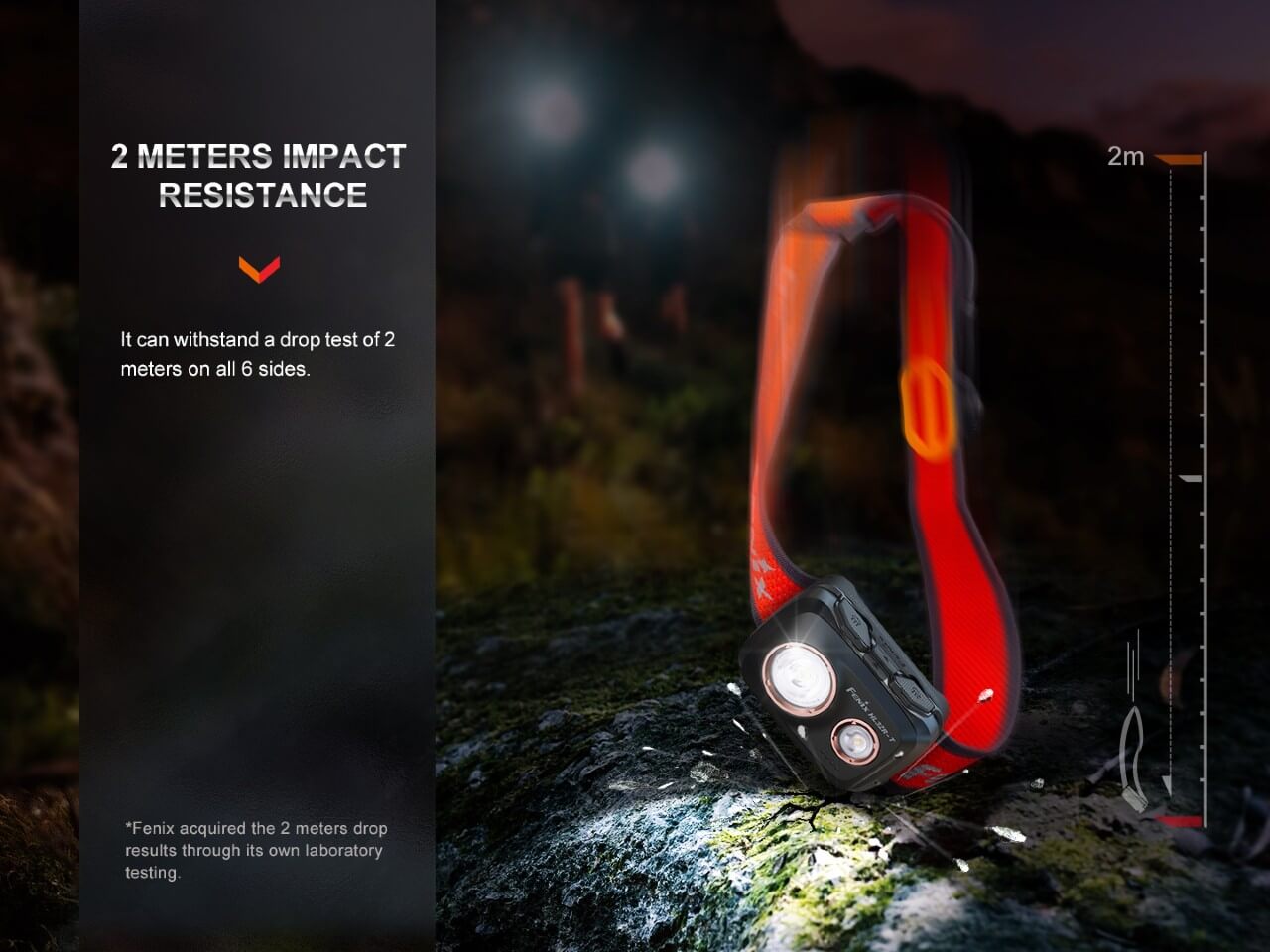 Fenix HL32R - T Trail Running LED Headlamp - 800 Lumens, Headlamp, Fenix Store, Black at Festive Water Paddlesports