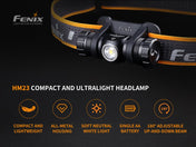 Fenix HM23 Compact Hiking and Running Headlamp - Discontinued, Headlamp, Fenix Store, at Festive Water Paddlesports