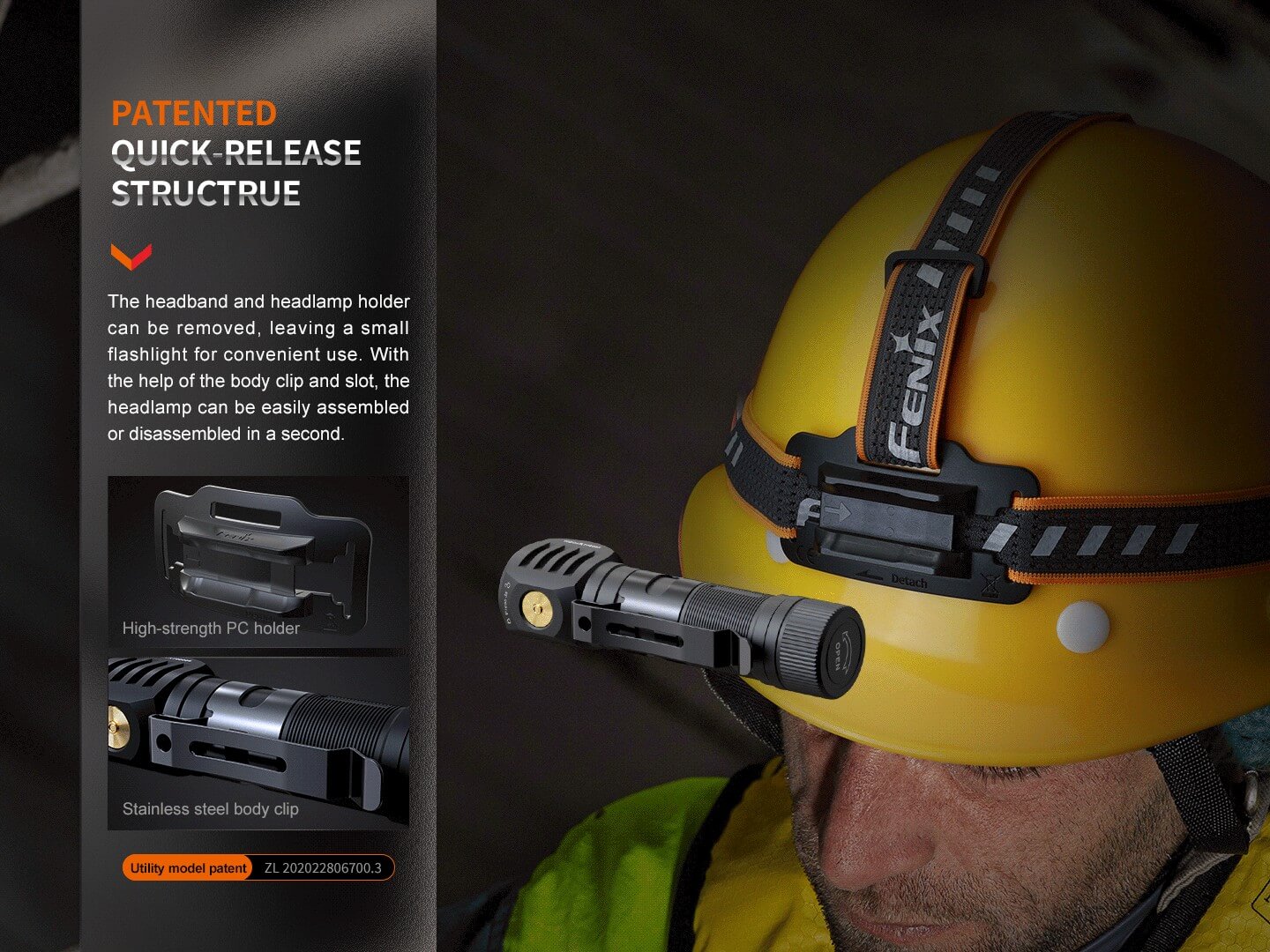 Fenix HM61R V2 Rechargeable LED Headlamp - 1600 Lumens, Headlamp, Fenix Store, at Festive Water Paddlesports