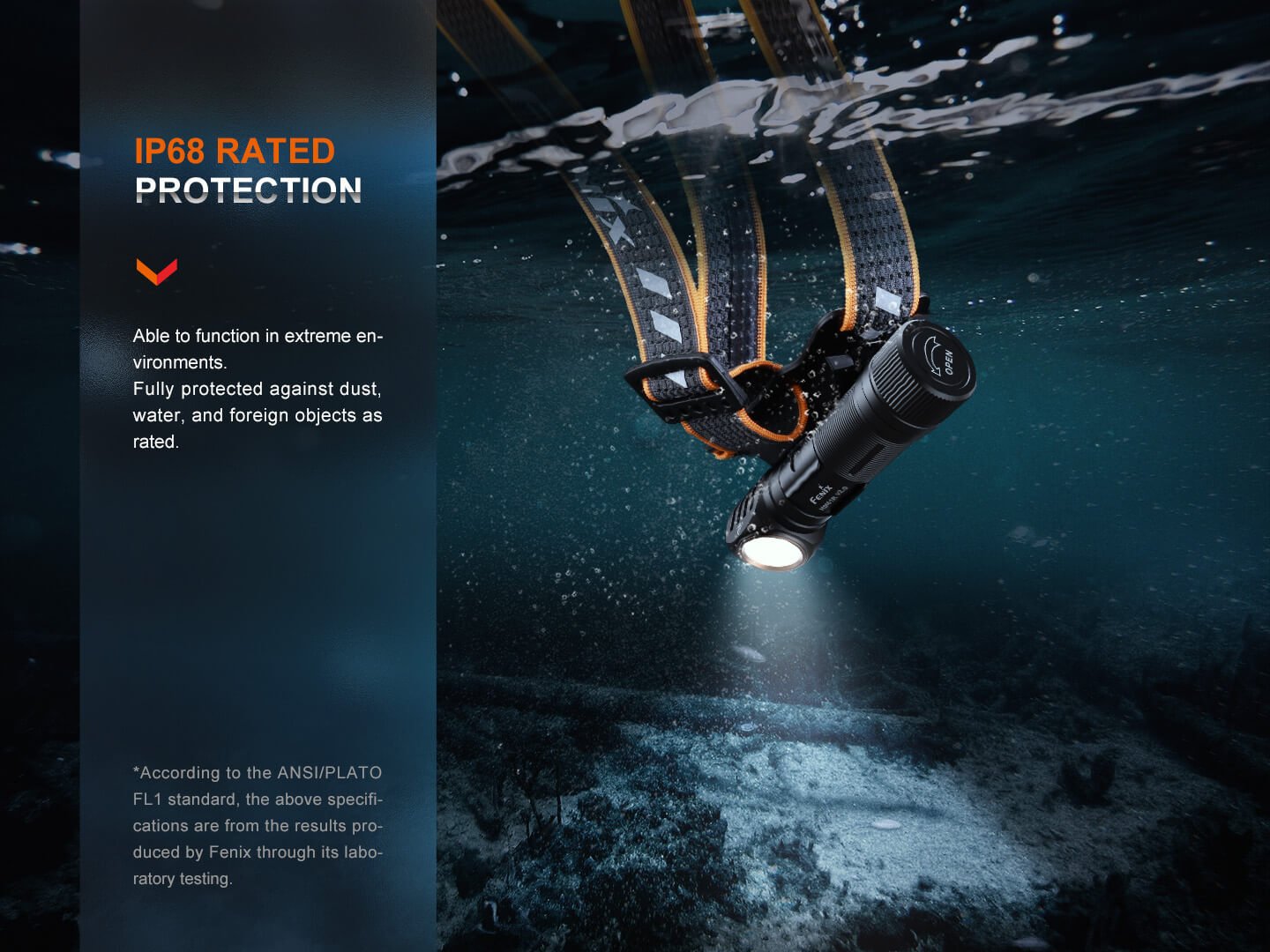 Fenix HM61R V2 Rechargeable LED Headlamp - 1600 Lumens, Headlamp, Fenix Store, at Festive Water Paddlesports